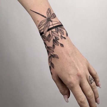 tatouages au poignet