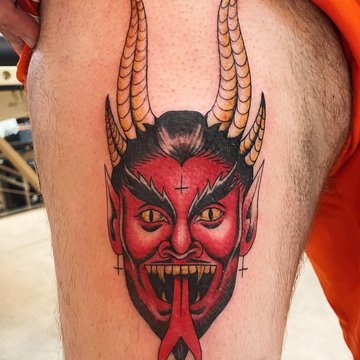 tatouage diable