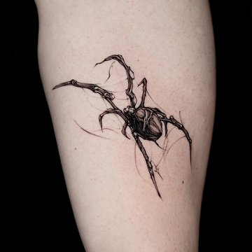 tatouage araignée