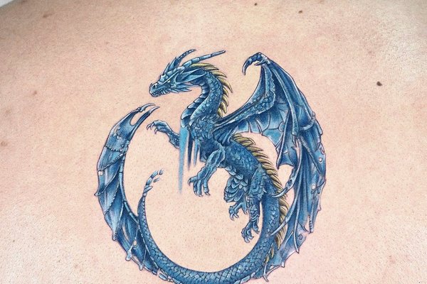tatouage dragon