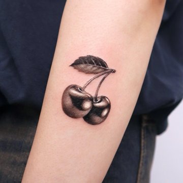 tatouage cerise
