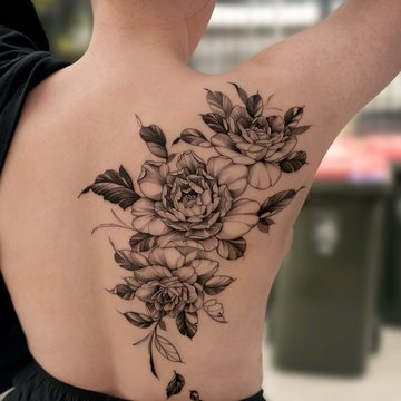 tatouage fleur
