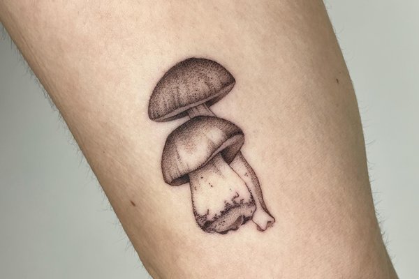 tatouage champignon