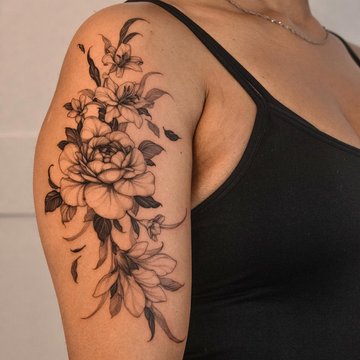 tatouage fleur