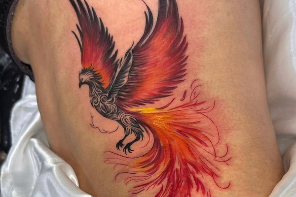 tatouage phoenix