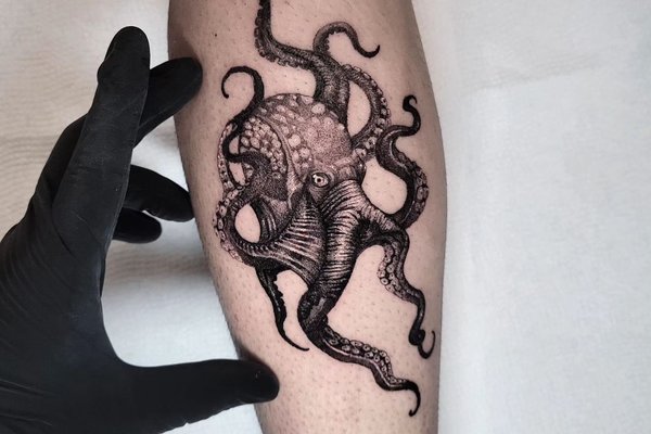 tatouage pieuvre