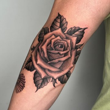 tatouage rose