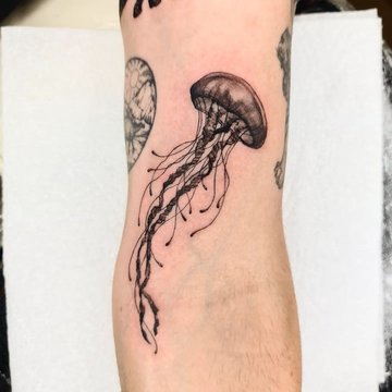 tatouage méduse