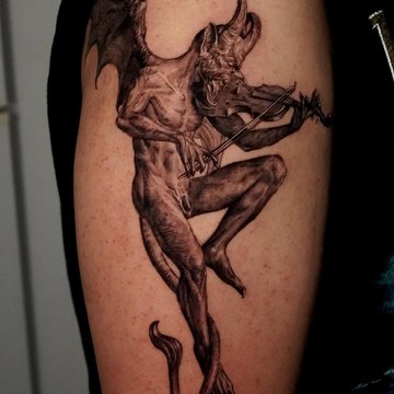 tatouage diable