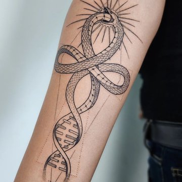 tatouage ADN