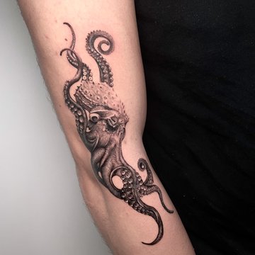 tatouage pieuvre