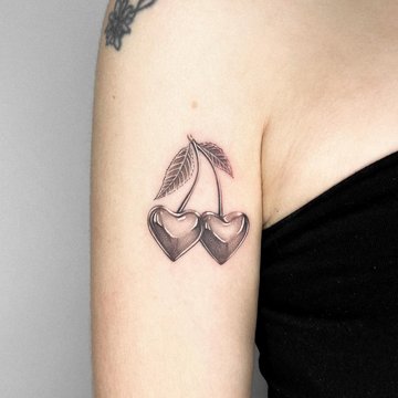 tatouage cerise