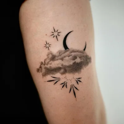Ombrage Tatouage Nuage