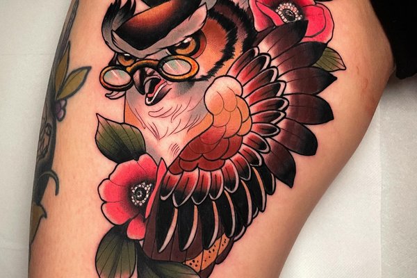 tatouages neo traditional