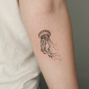 tatouage méduse