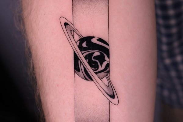 tatouage planète