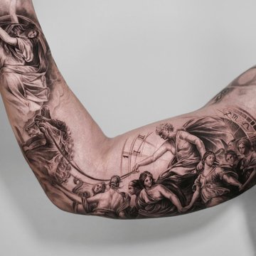 tatouage mythologie grecque