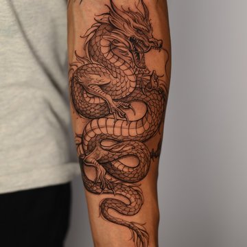 tatouage dragon