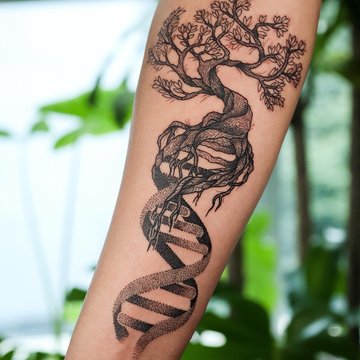 tatouage ADN