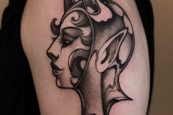 tatouage diable