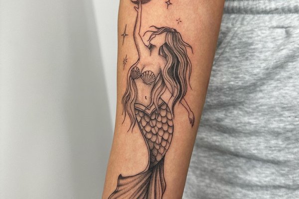 tatouage sirène