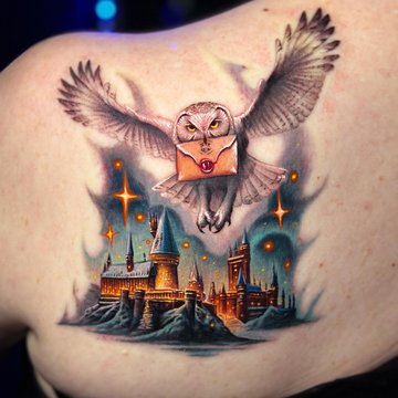 tatouage Harry Potter