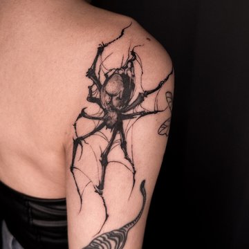 tatouage araignée