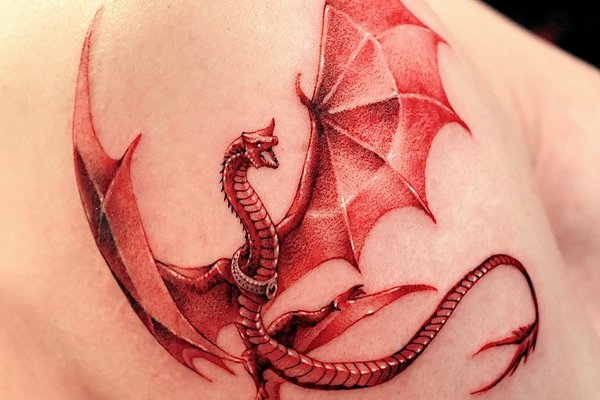 tatouage dragon