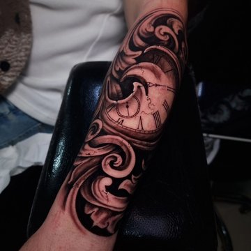 tatouage baroque