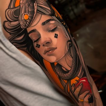 tatouages neo traditional