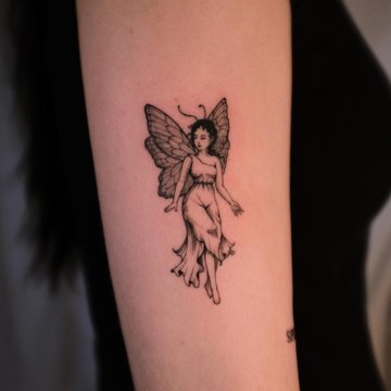 tatouage fée
