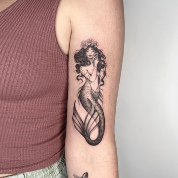 tatouage sirène