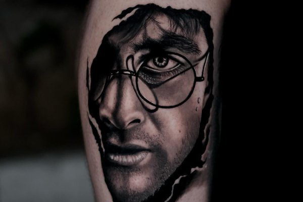 tatouage Harry Potter