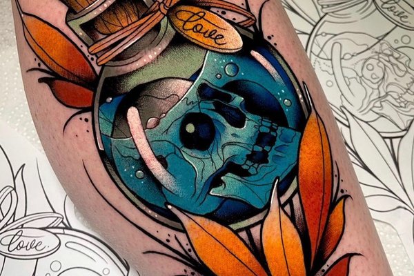 tatouages neo traditional