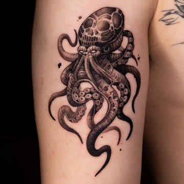 tatouage pieuvre
