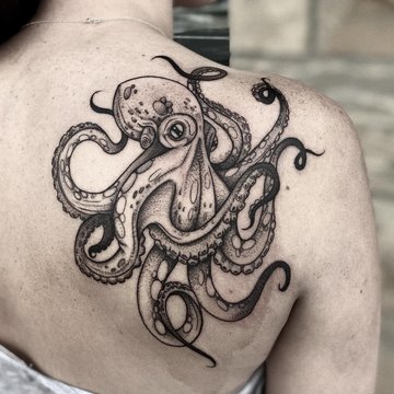 tatouage pieuvre