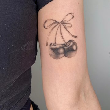 tatouage cerise