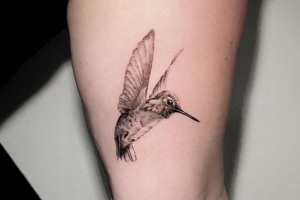 tatouage de colibri