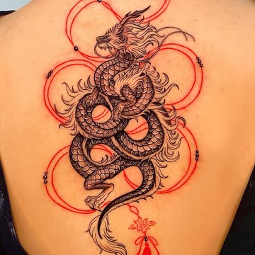 tatouage dragon