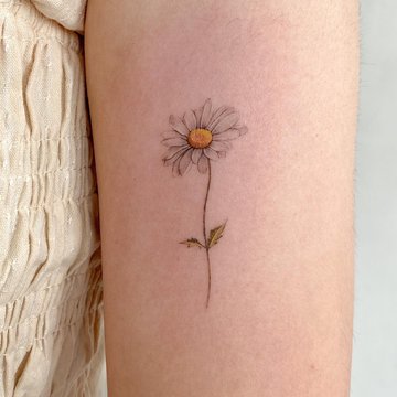 tatouage marguerite