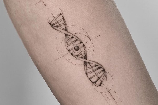 tatouage ADN