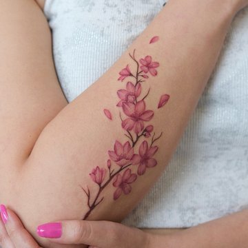 tatouage fleur