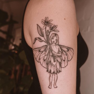 tatouage fée