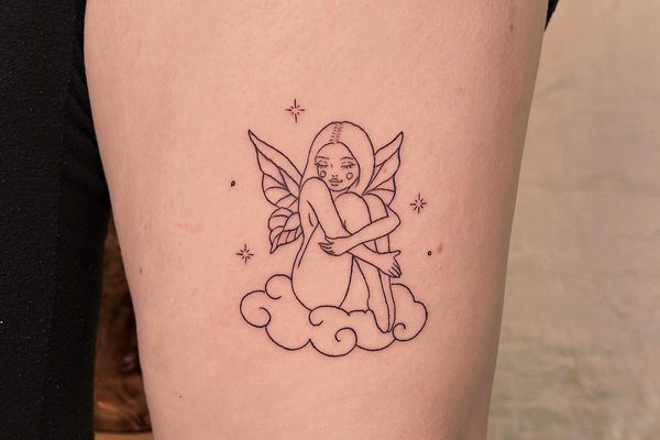 tatouage fée