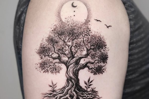tatouage arbre de vie