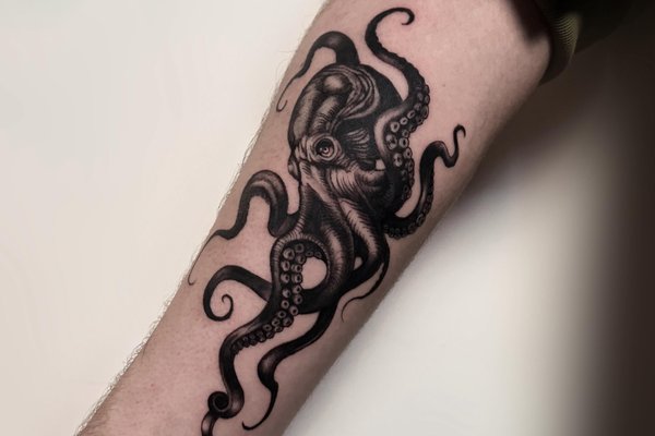 tatouage pieuvre