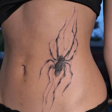 tatouage araignée