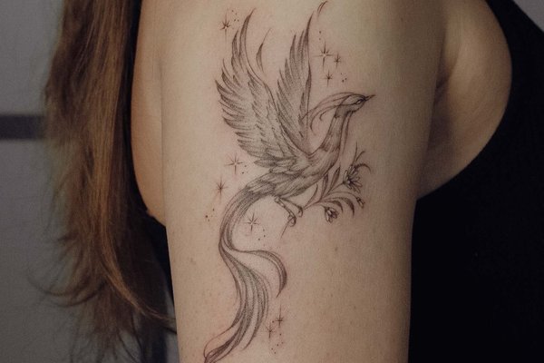 tatouage phoenix