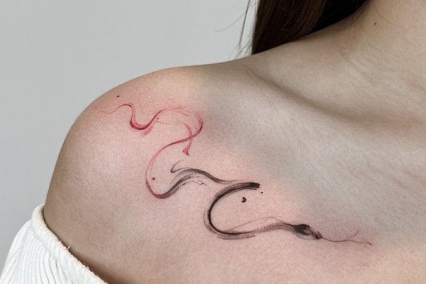tatouages abstraits