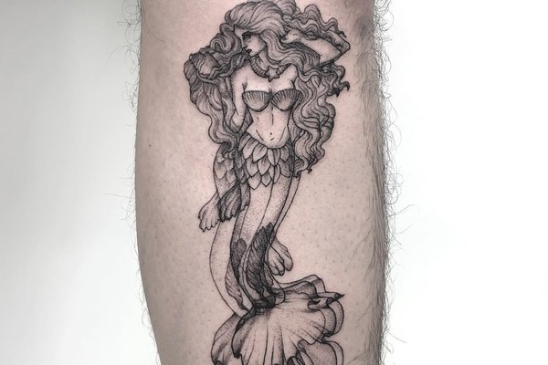 tatouage sirène